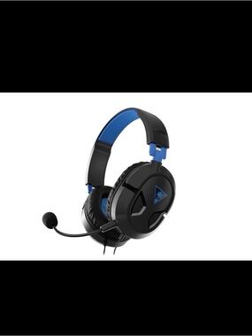 Turtle Beach Recon 50P Gaming Headset PS5 PS4 Xbox PC 3.5mm 40mm Mic, Blue